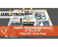 Jablotron training programmazione centrali: iscriviti al corso ad Ornago